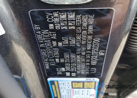 2023 Kia Niro Wind z USA, uszkodzony, nr VIN KNDCR3L11P5023700